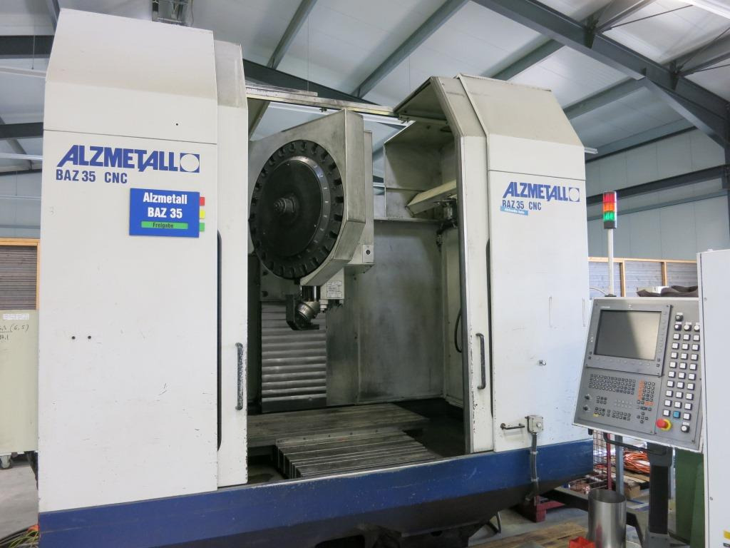 ALZMETALL BAZ 35 CNC 120.60 - Centro de mecanizado CNC: foto 1 ALZMETALL BAZ 35 CNC 120.60 - Centro de mecanizado CNC: foto 1