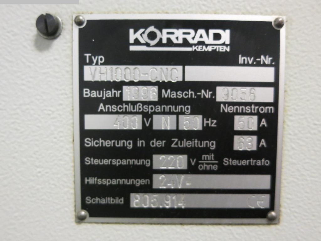 KORRADI VH1000-CNC - Centro de mecanizado CNC: foto 5 KORRADI VH1000-CNC - Centro de mecanizado CNC: foto 5