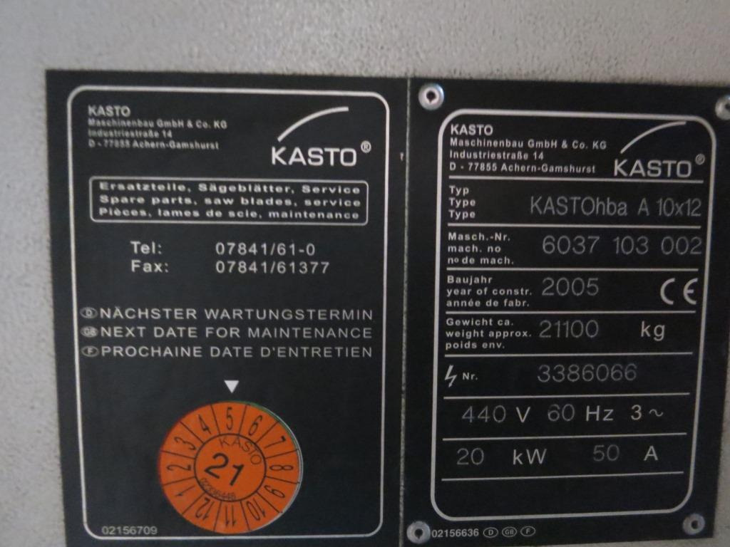Kasto HBA A10x12 - Máquina para metal: foto 4 Kasto HBA A10x12 - Máquina para metal: foto 4