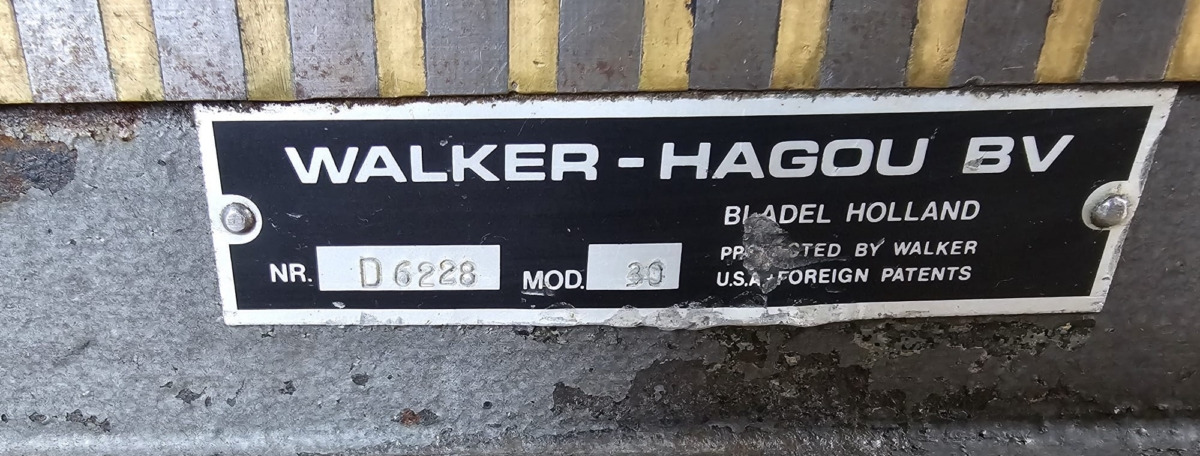 WALKER - HAGOU 30 - Recambio para Máquina herramienta: foto 5 WALKER - HAGOU 30 - Recambio para Máquina herramienta: foto 5