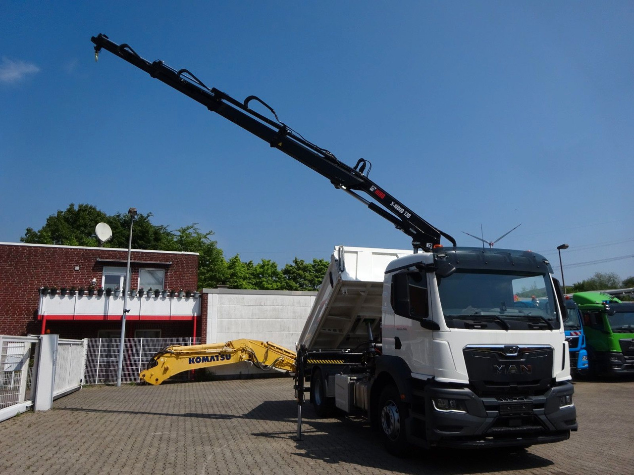 MAN 22.400 TGS + HIAB X-HIDUO 138 Kran - Camión volquete, Camión grúa: foto 5 MAN 22.400 TGS + HIAB X-HIDUO 138 Kran - Camión volquete, Camión grúa: foto 5