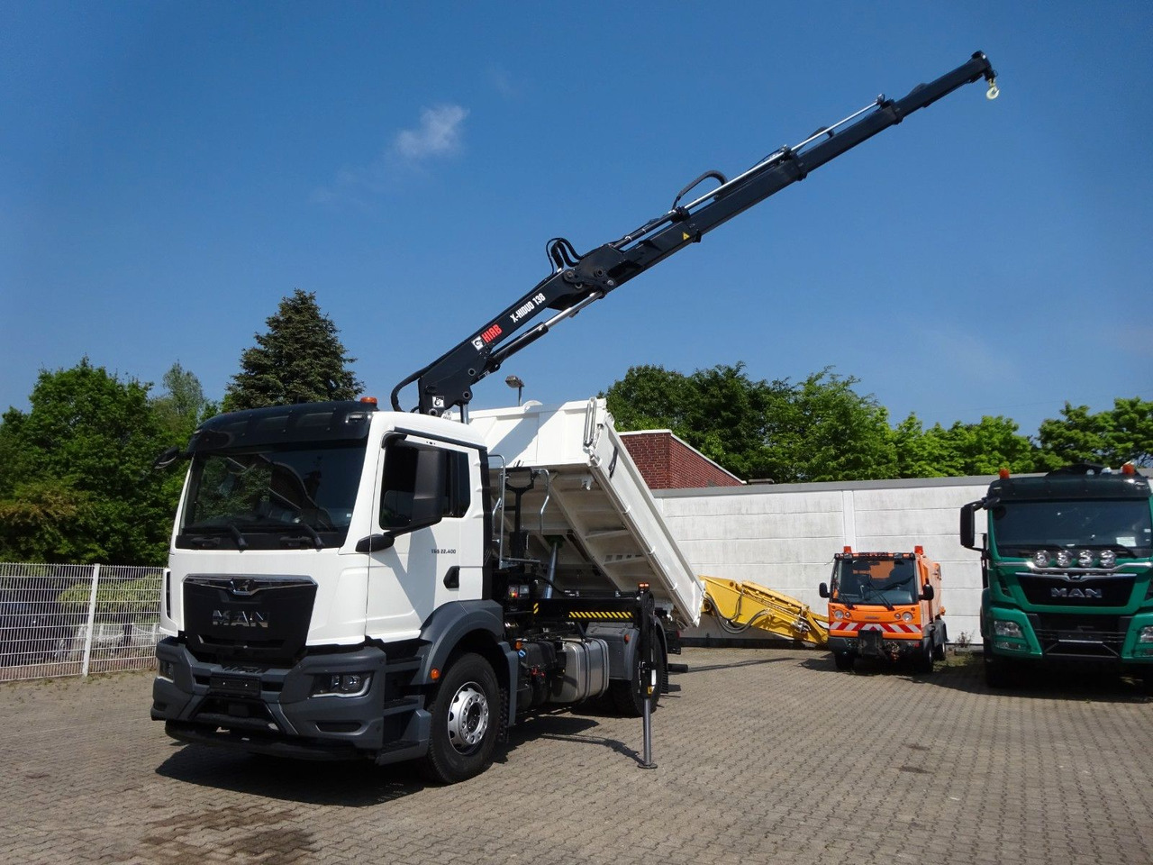 MAN 22.400 TGS + HIAB X-HIDUO 138 Kran - Camión volquete, Camión grúa: foto 3 MAN 22.400 TGS + HIAB X-HIDUO 138 Kran - Camión volquete, Camión grúa: foto 3