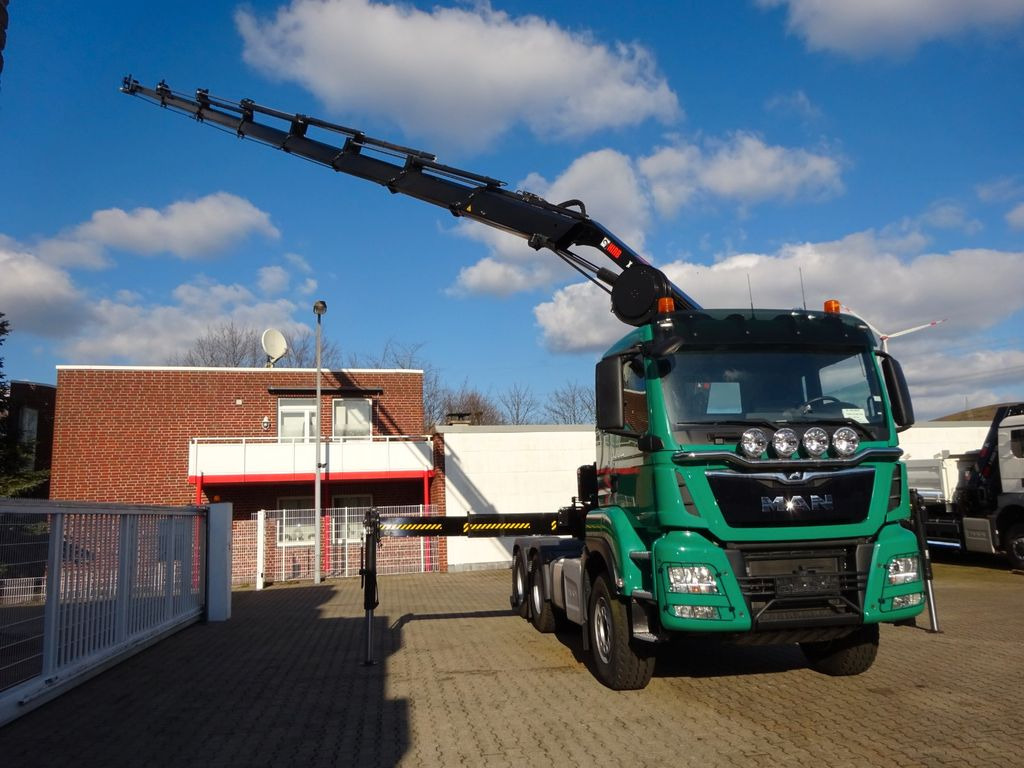 MAN 26.500 TGS SZM + NEU HIAB 258 Kran 7 x Hydr. - Camión grúa, Cabeza tractora: foto 1 MAN 26.500 TGS SZM + NEU HIAB 258 Kran 7 x Hydr. - Camión grúa, Cabeza tractora: foto 1