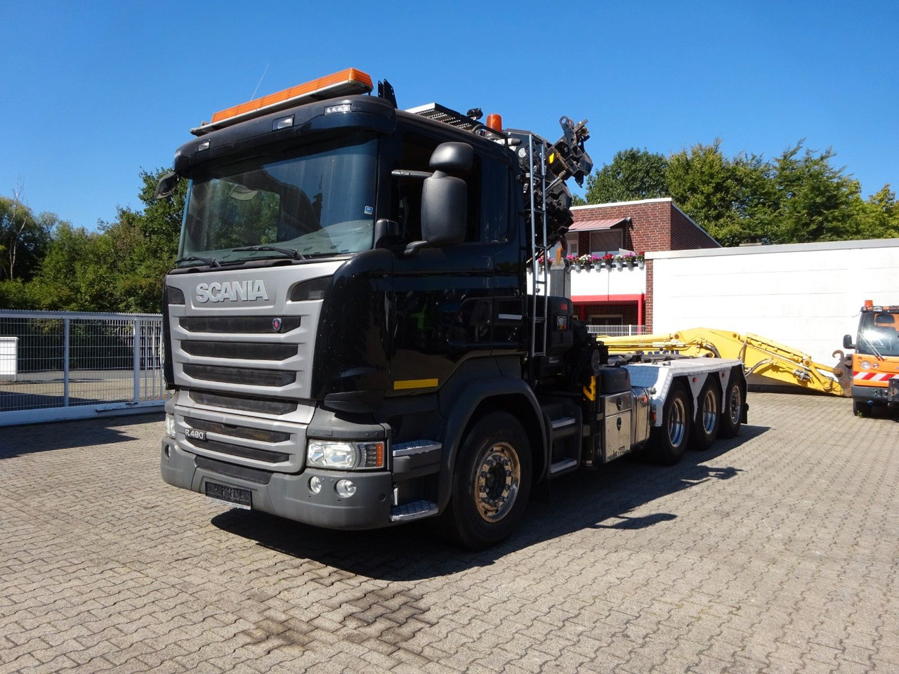 Scania R490 Abroller + HIAB 302E-6 Bj.2021 !Kran TRIDEM Scania R490 Abroller + HIAB 302E-6 Bj.2021 !Kran TRIDEM - Camión grúa, Camión multibasculante: foto 5 Scania R490 Abroller + HIAB 302E-6 Bj.2021 !Kran TRIDEM Scania R490 Abroller + HIAB 302E-6 Bj.2021 !Kran TRIDEM - Camión grúa, Camión multibasculante: foto 5