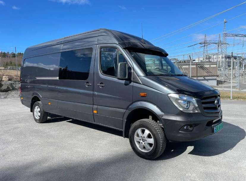 2018 Mercedes-Benz Sprinter 4x4 EU-GODKJENT - Furgón: foto 3 2018 Mercedes-Benz Sprinter 4x4 EU-GODKJENT - Furgón: foto 3
