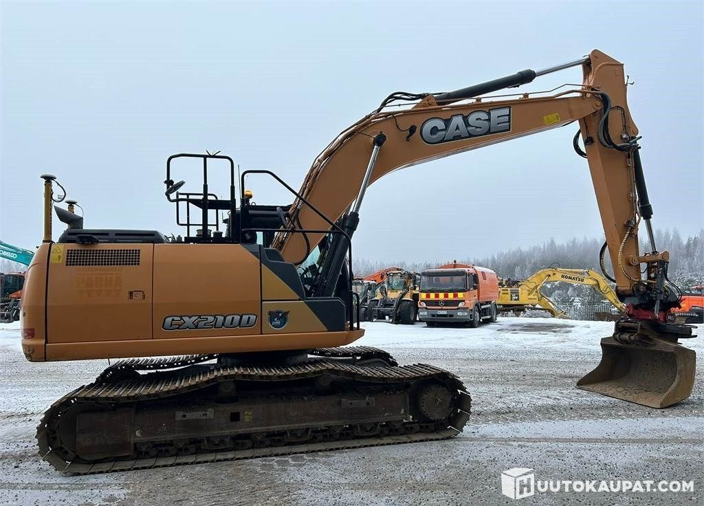 Case CX210D, 2016, 11,200 h Excavator, Lempäälä - Excavadora de cadenas: foto 2 Case CX210D, 2016, 11,200 h Excavator, Lempäälä - Excavadora de cadenas: foto 2
