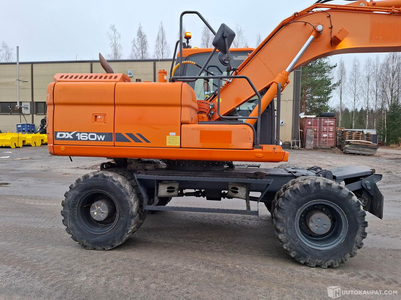 Doosan DX160W-3, 2013, Sonkajärvi - Excavadora de ruedas: foto 4 Doosan DX160W-3, 2013, Sonkajärvi - Excavadora de ruedas: foto 4