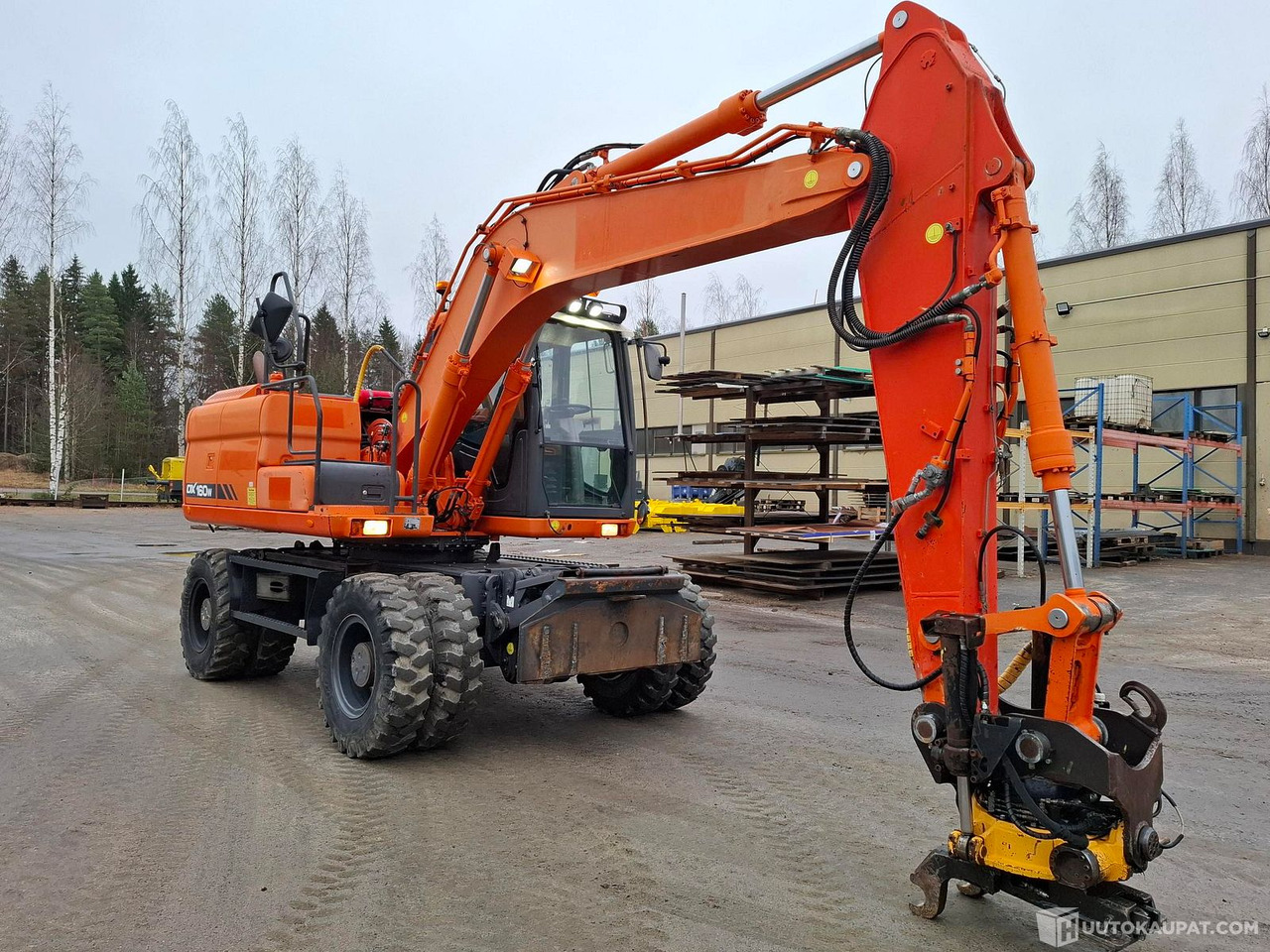 Doosan DX160W-3, 2013, Sonkajärvi - Excavadora de ruedas: foto 2 Doosan DX160W-3, 2013, Sonkajärvi - Excavadora de ruedas: foto 2