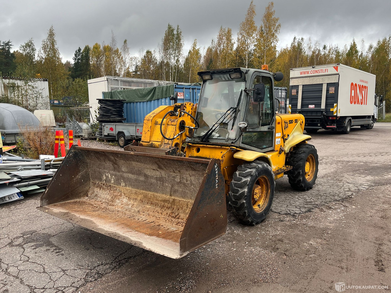 JCB 520-50-4X4/200, puomihaarukkanostin/kurottaja, 1999, Vantaa - Manipulador telescópico: foto 3 JCB 520-50-4X4/200, puomihaarukkanostin/kurottaja, 1999, Vantaa - Manipulador telescópico: foto 3