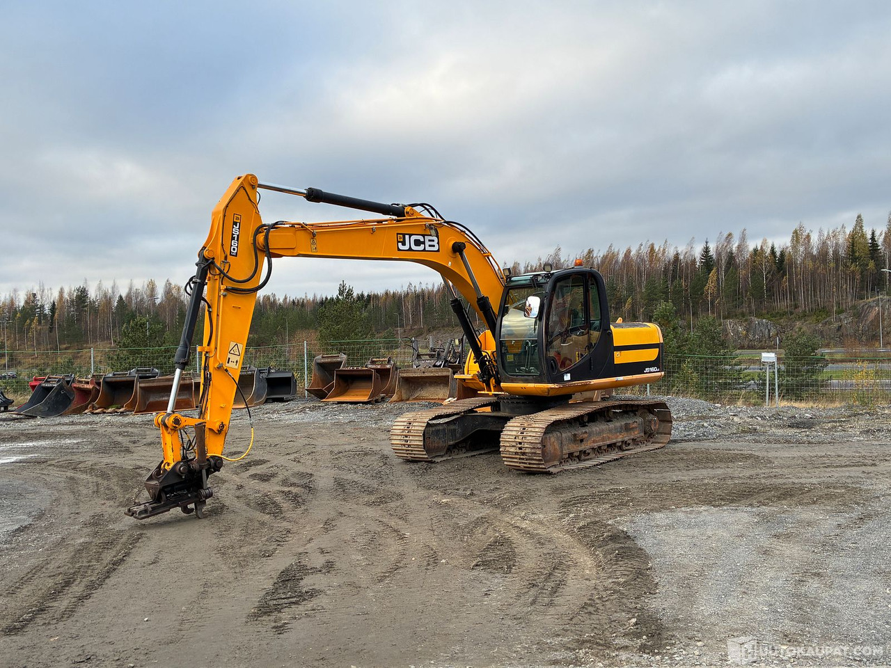 JCB JS 160 lc, 2011 Tela alustainen Kaivinkone WTK, Lempäälä - Excavadora de cadenas: foto 1 JCB JS 160 lc, 2011 Tela alustainen Kaivinkone WTK, Lempäälä - Excavadora de cadenas: foto 1