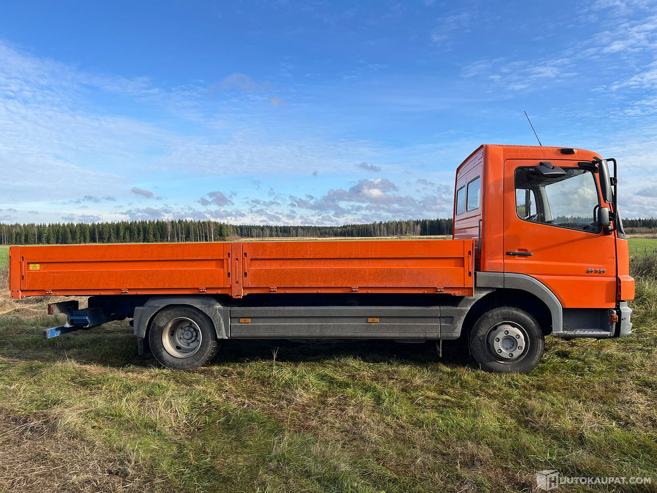 Mercedes-Benz Atego avolavakuorma-auto, 2006, Sysmä - Camión caja abierta: foto 3 Mercedes-Benz Atego avolavakuorma-auto, 2006, Sysmä - Camión caja abierta: foto 3