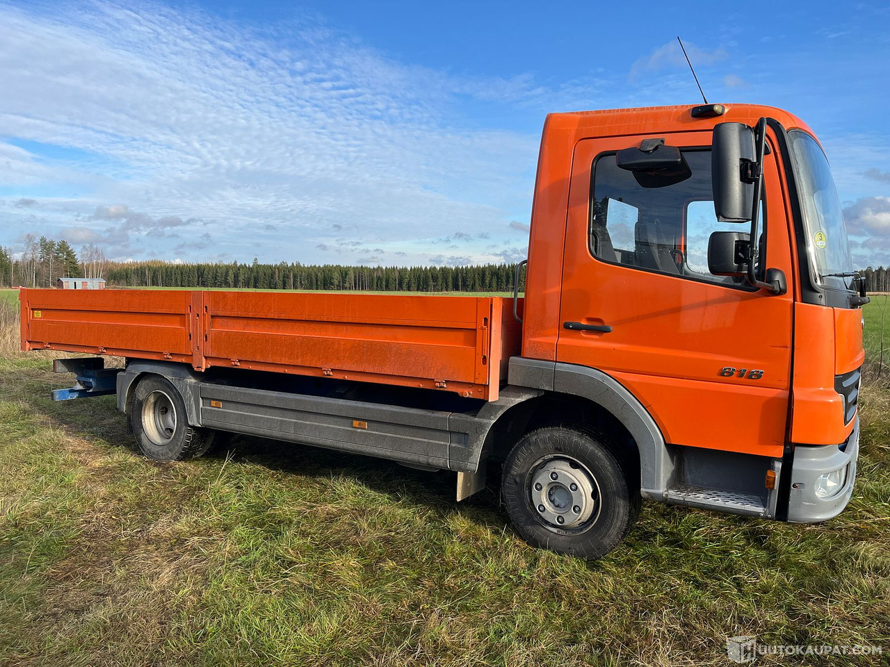 Mercedes-Benz Atego avolavakuorma-auto, 2006, Sysmä - Camión caja abierta: foto 1 Mercedes-Benz Atego avolavakuorma-auto, 2006, Sysmä - Camión caja abierta: foto 1