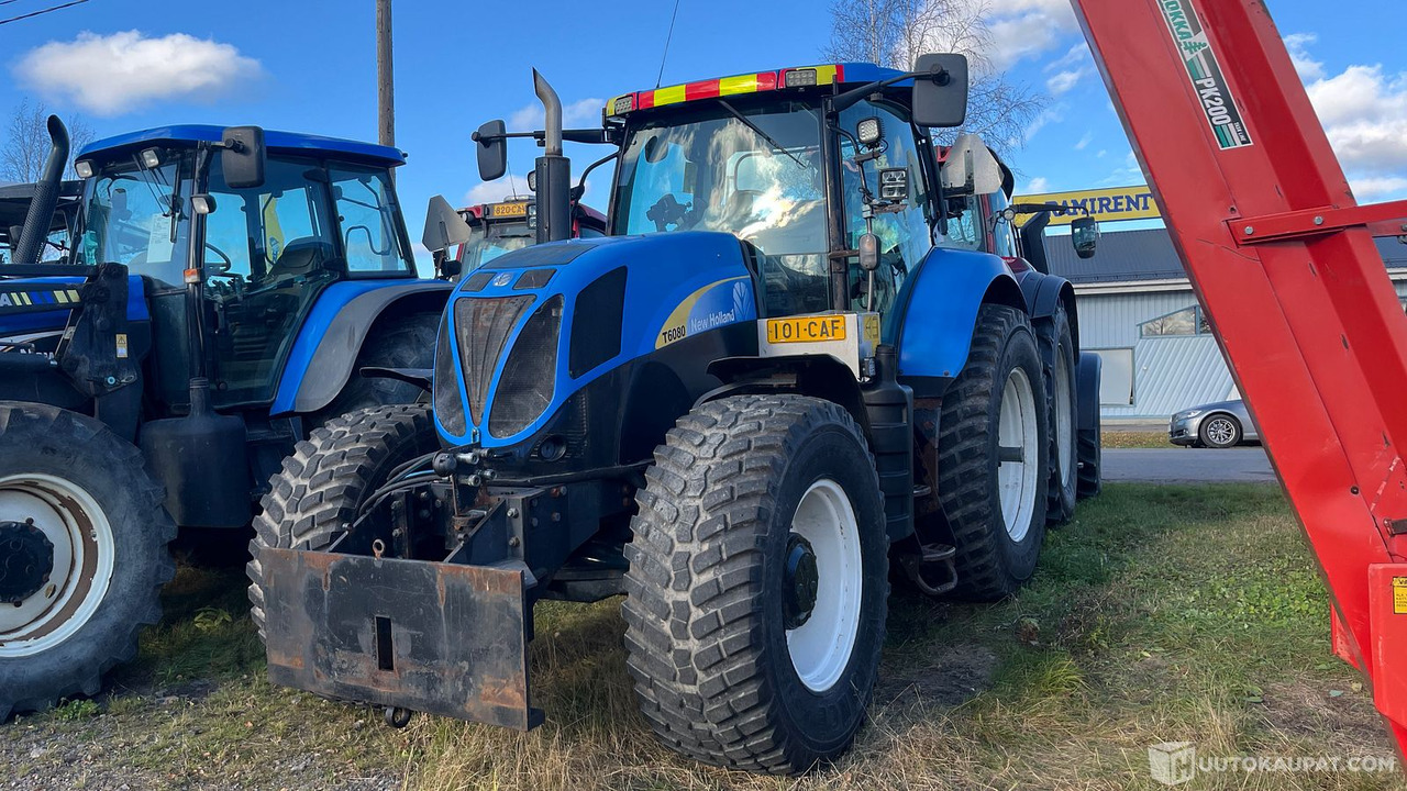 New Holland 6080, 2010, 9 000 h, AURAUSVARUSTUS, MTK25, Kouvola - Tractor: foto 4 New Holland 6080, 2010, 9 000 h, AURAUSVARUSTUS, MTK25, Kouvola - Tractor: foto 4