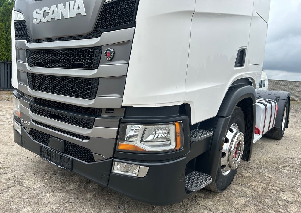 Cabeza tractora Scania R450 NAUKA JAZDY RETARDER STANDARD 7300kg / DOBRA POD WYWROTKĘ / KLIMA POSTOJOWA z Niemiec HYDRAULIKA: foto 19 Cabeza tractora Scania R450 NAUKA JAZDY RETARDER STANDARD 7300kg / DOBRA POD WYWROTKĘ / KLIMA POSTOJOWA z Niemiec HYDRAULIKA: foto 19