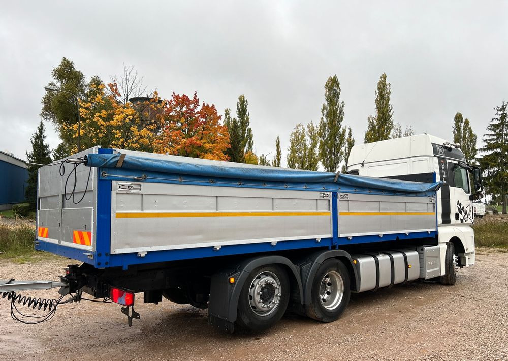 MAN TGX Tandem 1m burty TOP KOMPLET / ALUFELGI / zarejestrowany gotowy do pracy / przyczepa 18t / FULL OPCJA / 26.420 26.460 26.500 26.400 26.440 26.480 26.510 460 500 - Camión caja abierta: foto 4 MAN TGX Tandem 1m burty TOP KOMPLET / ALUFELGI / zarejestrowany gotowy do pracy / przyczepa 18t / FULL OPCJA / 26.420 26.460 26.500 26.400 26.440 26.480 26.510 460 500 - Camión caja abierta: foto 4