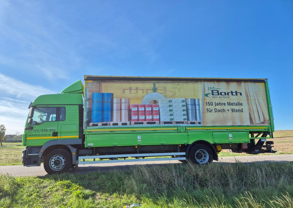 MAN Tgm 18.320 FULL SERWIS UNIKAT TOP ORYGINALNY PRZEBIEG z Niemiec AUTOMAT WINDA ACC Pirelli klima postojowa 18.250 18.290 15.250 15.290 15.320 - Camión lona: foto 3 MAN Tgm 18.320 FULL SERWIS UNIKAT TOP ORYGINALNY PRZEBIEG z Niemiec AUTOMAT WINDA ACC Pirelli klima postojowa 18.250 18.290 15.250 15.290 15.320 - Camión lona: foto 3