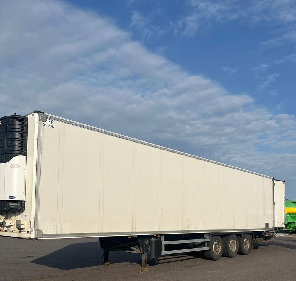 Schmitz Cargobull CARRIER MAXIMA 1300 / WINDA / DOPPEL STOCK / ŚCIANA GRODZIOWA / BELKI / PODNOSZONA OŚ / z Niemiec / TOP STAN 2011/ CARRIER CHŁODNIA CHLODNIA LODÓWKA PODWÓJNY ZAŁADUNEK PIĘTROWA - Semirremolque frigorífico: foto 2 Schmitz Cargobull CARRIER MAXIMA 1300 / WINDA / DOPPEL STOCK / ŚCIANA GRODZIOWA / BELKI / PODNOSZONA OŚ / z Niemiec / TOP STAN 2011/ CARRIER CHŁODNIA CHLODNIA LODÓWKA PODWÓJNY ZAŁADUNEK PIĘTROWA - Semirremolque frigorífico: foto 2