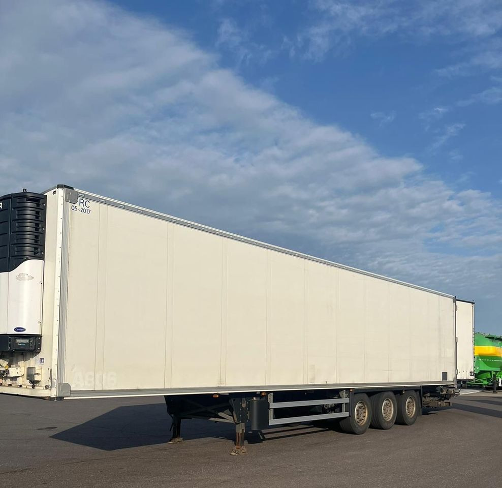 Schmitz Cargobull CARRIER MAXIMA 1300 / WINDA / DOPPEL STOCK / ŚCIANA GRODZIOWA / BELKI / PODNOSZONA OŚ / z Niemiec / TOP STAN 2011/ CARRIER CHŁODNIA CHLODNIA LODÓWKA PODWÓJNY ZAŁADUNEK PIĘTROWA - Semirremolque frigorífico: foto 5 Schmitz Cargobull CARRIER MAXIMA 1300 / WINDA / DOPPEL STOCK / ŚCIANA GRODZIOWA / BELKI / PODNOSZONA OŚ / z Niemiec / TOP STAN 2011/ CARRIER CHŁODNIA CHLODNIA LODÓWKA PODWÓJNY ZAŁADUNEK PIĘTROWA - Semirremolque frigorífico: foto 5