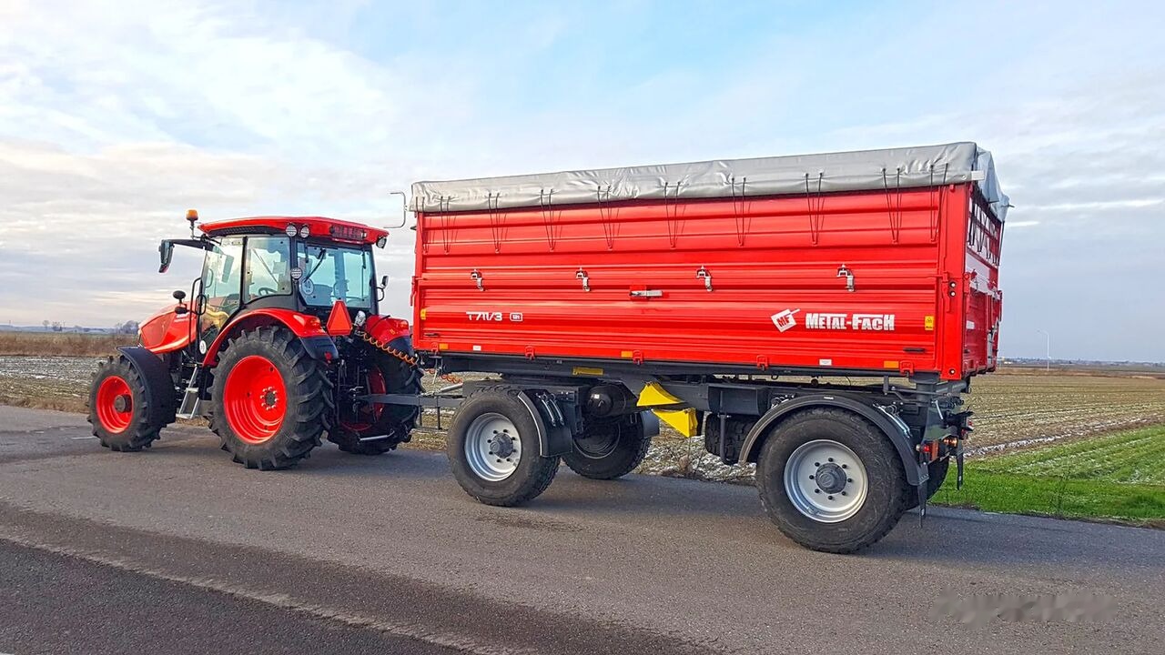 Metal-Fach T711/1 – 8t dwuosiowa - Remolque agrícola: foto 2 Metal-Fach T711/1 – 8t dwuosiowa - Remolque agrícola: foto 2