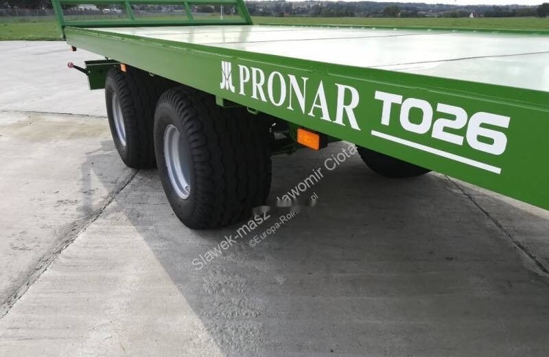 Pronar T026 - Remolque plataforma agrícola: foto 2 Pronar T026 - Remolque plataforma agrícola: foto 2
