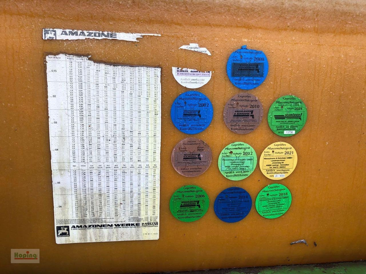 Pulverizador arrastrado Amazone UG4500: foto 14