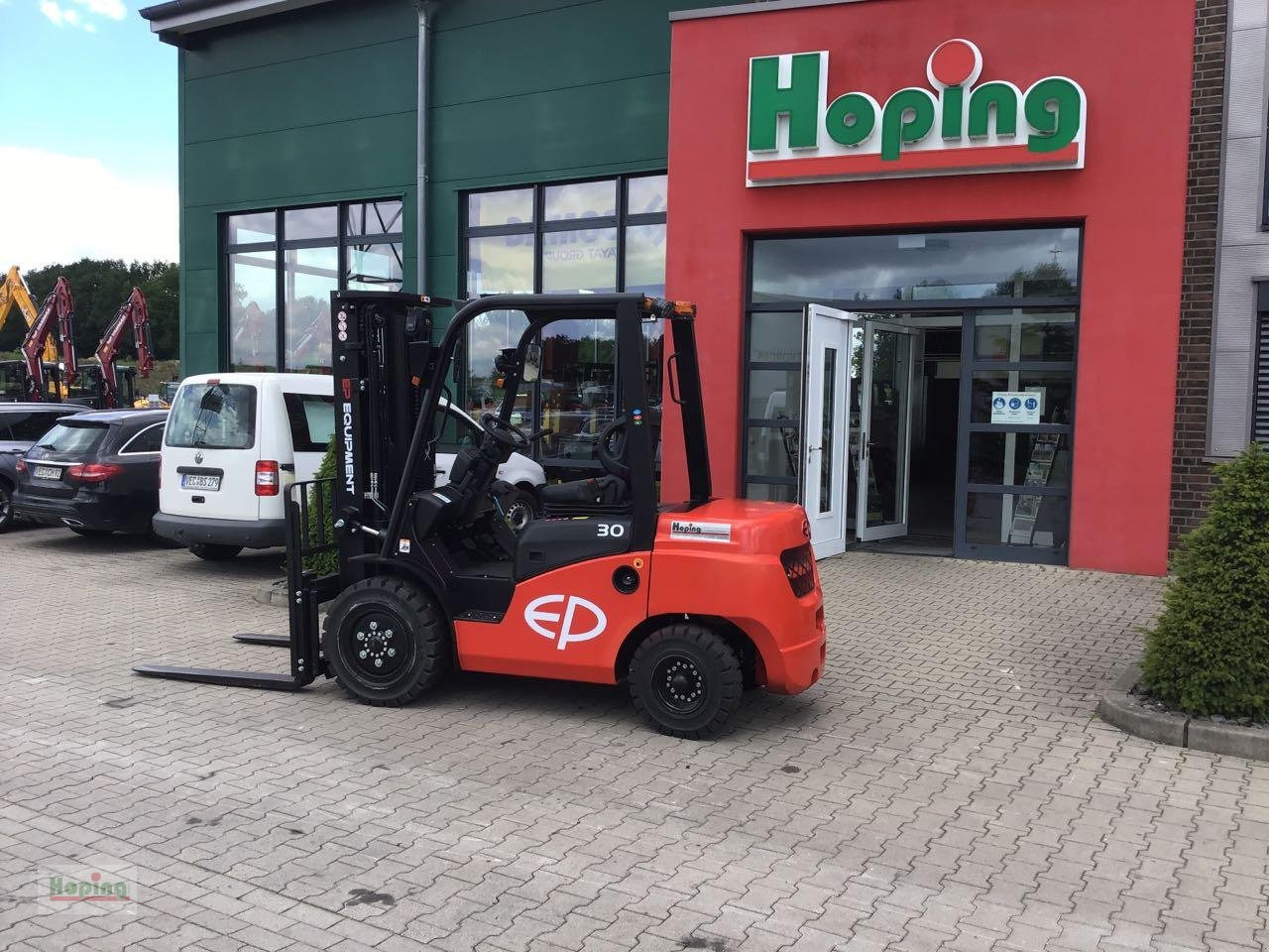 EP Equipment CPCD30T8 - Carretilla elevadora diésel: foto 3 EP Equipment CPCD30T8 - Carretilla elevadora diésel: foto 3