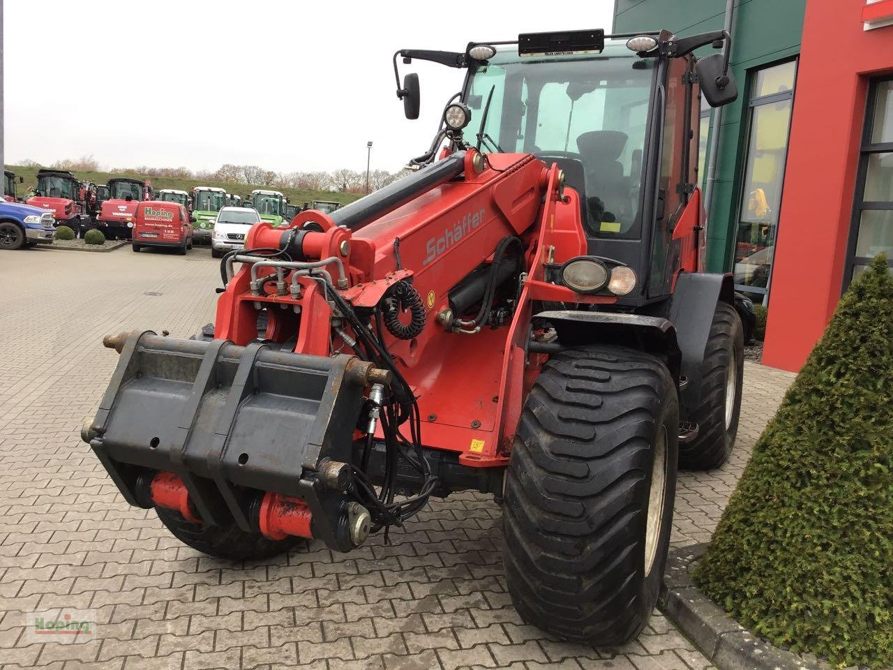 Schäffer 8620T - Cargadora de ruedas telescópica: foto 3 Schäffer 8620T - Cargadora de ruedas telescópica: foto 3