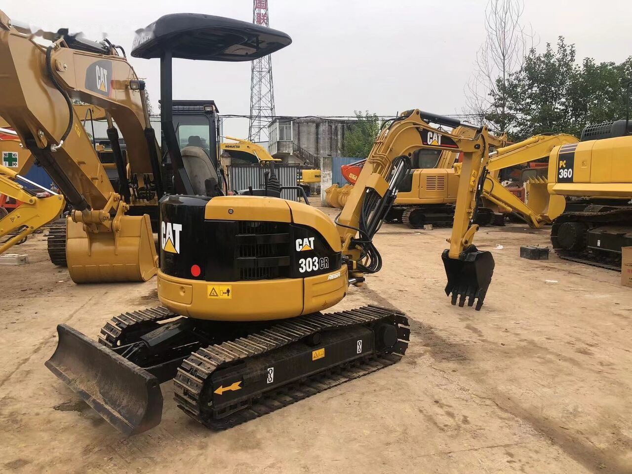 Caterpillar 303CR - Miniexcavadora: foto 4 Caterpillar 303CR - Miniexcavadora: foto 4