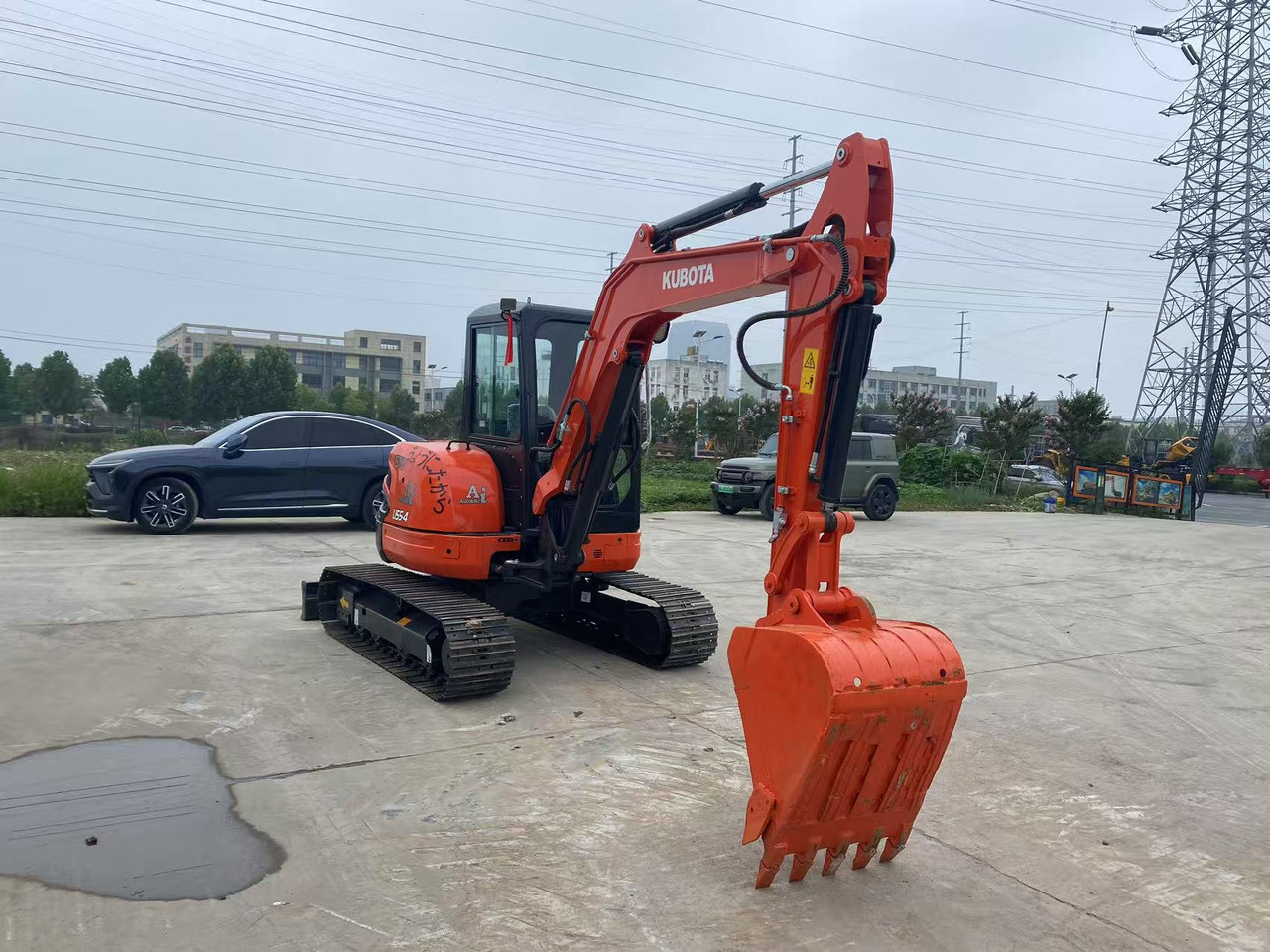 KUBOTA U55-4 - Miniexcavadora: foto 4 KUBOTA U55-4 - Miniexcavadora: foto 4