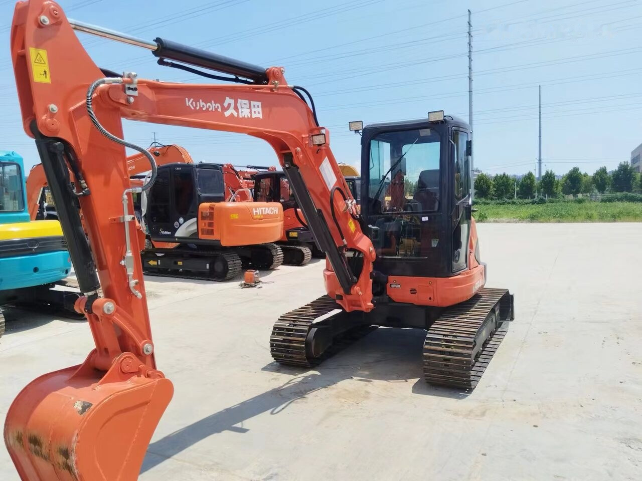 Miniexcavadora Kubota U55: foto 6