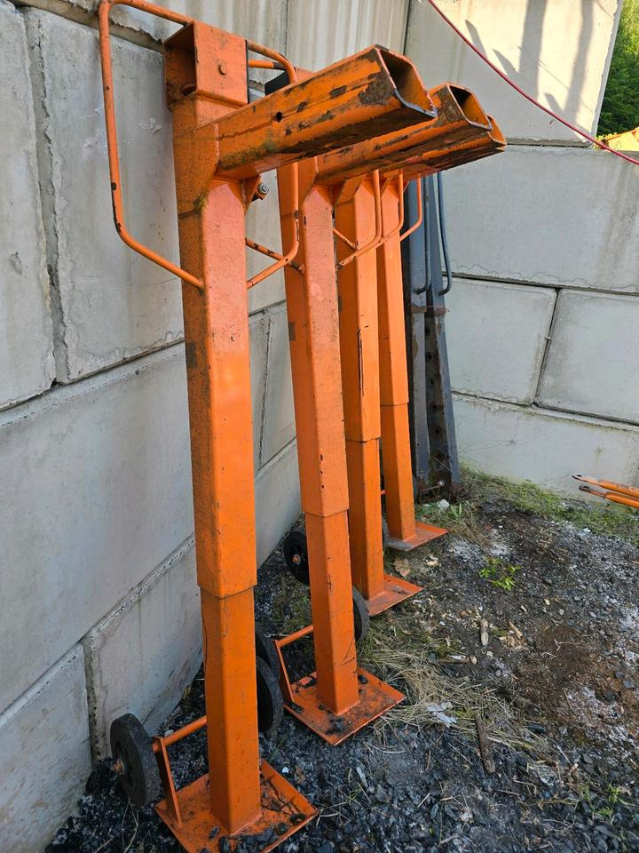 4x Stützen für Salzstreuer Container Wohnkabine Schmidt Epoke Gmeiner Salzsilo Streuautomat Winterdienst - Esparcidor de sal: foto 3 4x Stützen für Salzstreuer Container Wohnkabine Schmidt Epoke Gmeiner Salzsilo Streuautomat Winterdienst - Esparcidor de sal: foto 3