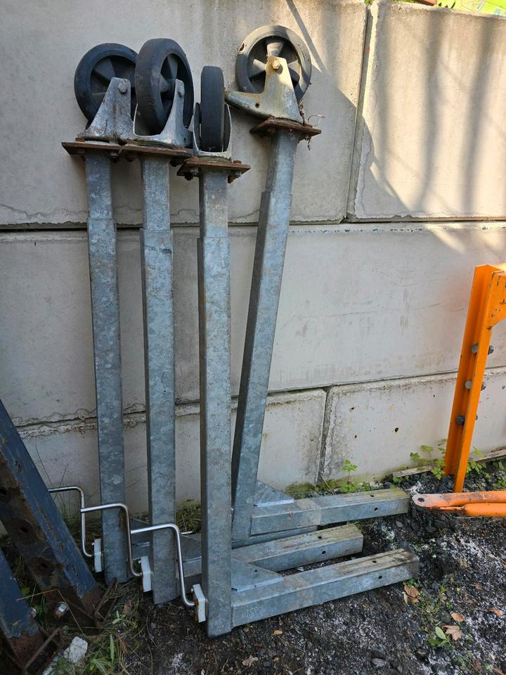 4x Stützen für Salzstreuer Container Wohnkabine Schmidt Epoke Gmeiner Salzsilo Streuautomat Winterdienst - Esparcidor de sal: foto 2 4x Stützen für Salzstreuer Container Wohnkabine Schmidt Epoke Gmeiner Salzsilo Streuautomat Winterdienst - Esparcidor de sal: foto 2