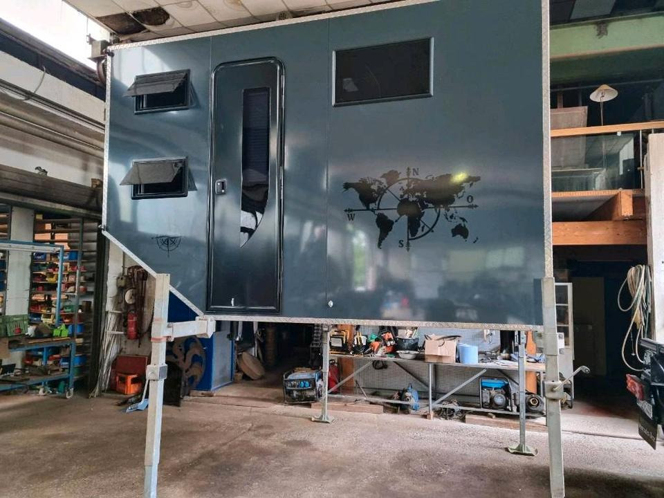 Wohnkabine Wohnaufbau für Unimog 405 U400 400 500 300 290 Expeditionfahrzeug Wohnmobil Wohnwagen Kofferaufbau - Autocaravana: foto 1 Wohnkabine Wohnaufbau für Unimog 405 U400 400 500 300 290 Expeditionfahrzeug Wohnmobil Wohnwagen Kofferaufbau - Autocaravana: foto 1