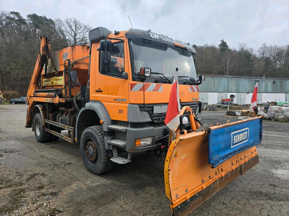 Mercedes-Benz Atego 1828 AK Absetzkipper Meiller Schmidt Schneepflug Küpper-Weisser Salzstreuer Allrad - Máquina quitanieve: foto 4 Mercedes-Benz Atego 1828 AK Absetzkipper Meiller Schmidt Schneepflug Küpper-Weisser Salzstreuer Allrad - Máquina quitanieve: foto 4