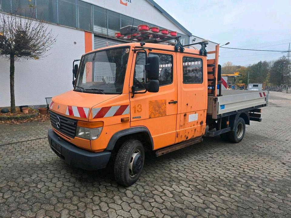 Furgoneta caja abierta, Furgoneta combi Mercedes-Benz Vario 613D Bluetec 5 Pritsche Doka LKW: foto 6
