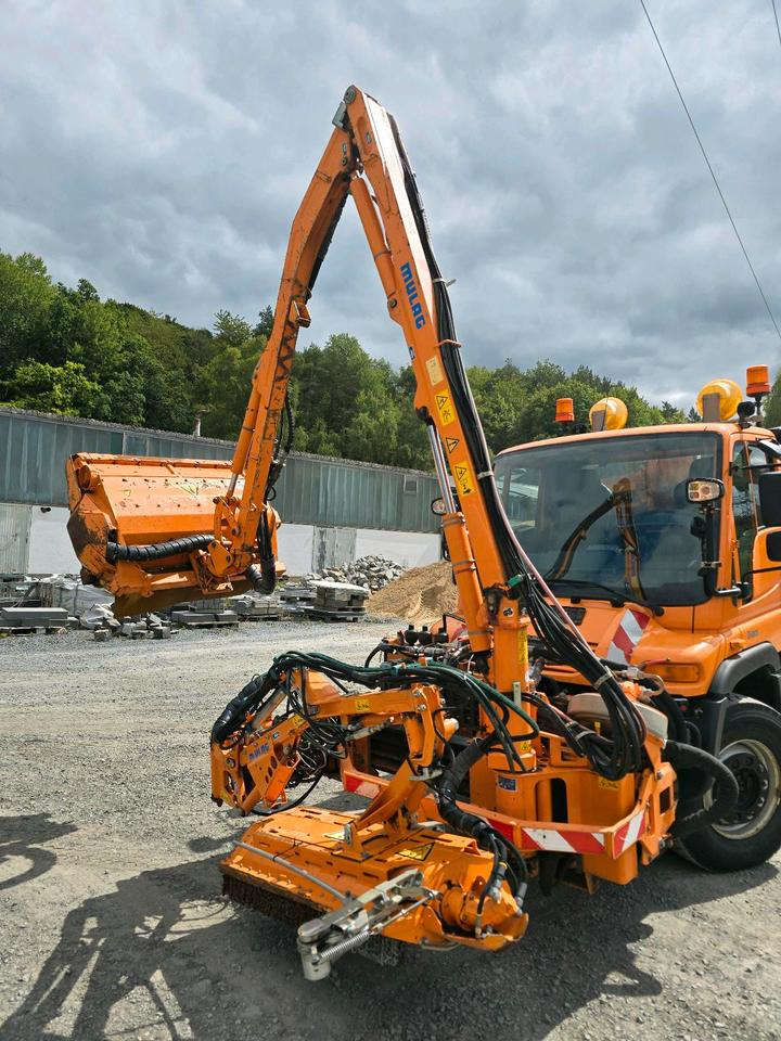 Mulag MKM 700 Mähausleger 2015 Böschungsmäher Böschungsmulcher Tandemmäher Für Unimog UGE UGN 405 427 424 U400 300 500 - Desbrozadora de brazo: foto 2 Mulag MKM 700 Mähausleger 2015 Böschungsmäher Böschungsmulcher Tandemmäher Für Unimog UGE UGN 405 427 424 U400 300 500 - Desbrozadora de brazo: foto 2