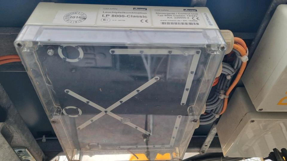 Remolque Nissen LED Absperrtafel ABIS Dora Fat Fahrbare Verkehrsleittafel Verkehrsleitanhänger Verkehrssicherungsanhänger Leitanhänger Sperrwand: foto 6