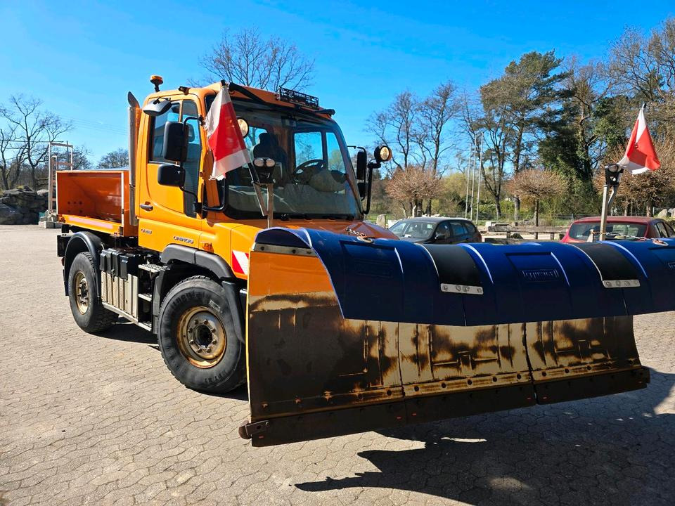 Unimog 218 U218 Mercedes-Benz 405 Schmidt Schneepflug Gmeiner Salzstreuer Yedi Winterdienst - Máquina quitanieve: foto 3 Unimog 218 U218 Mercedes-Benz 405 Schmidt Schneepflug Gmeiner Salzstreuer Yedi Winterdienst - Máquina quitanieve: foto 3