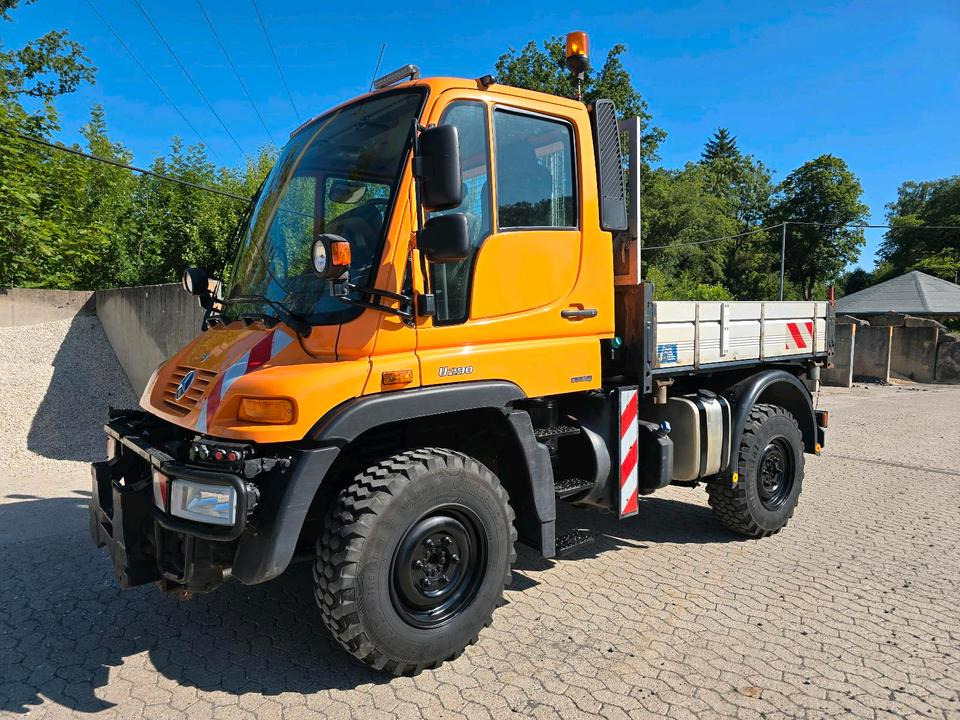 Unimog U290 405/10 UGN UGE Mercedes-Benz U 290 300 400 500 405/12 Kipper Pritsche - Máquina quitanieve: foto 1 Unimog U290 405/10 UGN UGE Mercedes-Benz U 290 300 400 500 405/12 Kipper Pritsche - Máquina quitanieve: foto 1