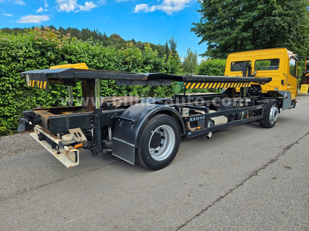 Mercedes-Benz Kamag * WBH 25 * Wiesel * Umsetzer * Sattelkupp. - Camión portacontenedore/ Intercambiable: foto 5 Mercedes-Benz Kamag * WBH 25 * Wiesel * Umsetzer * Sattelkupp. - Camión portacontenedore/ Intercambiable: foto 5