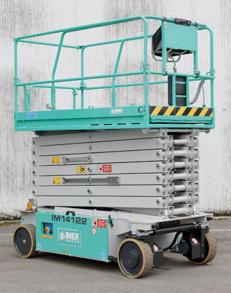 IMER GROUP Seria IM 122 Nowy podnośnik nożycowy elektryczny - Plataforma de tijeras: foto 4 IMER GROUP Seria IM 122 Nowy podnośnik nożycowy elektryczny - Plataforma de tijeras: foto 4