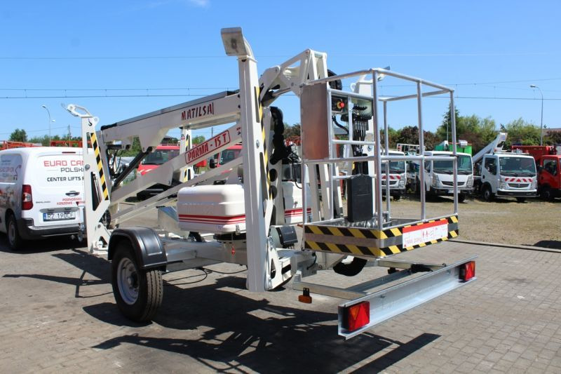 Matilsa Parma 15 T Nowy Podnośnik Koszowy Na Przyczepie przegubowo teleskopowy - Plataforma elevadora remolcable: foto 2 Matilsa Parma 15 T Nowy Podnośnik Koszowy Na Przyczepie przegubowo teleskopowy - Plataforma elevadora remolcable: foto 2