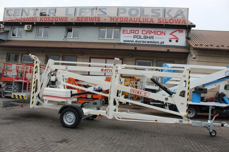 Plataforma elevadora remolcable nuevo Matilsa Parma 15 nowy podnośnik koszowy na przyczepie: foto 9