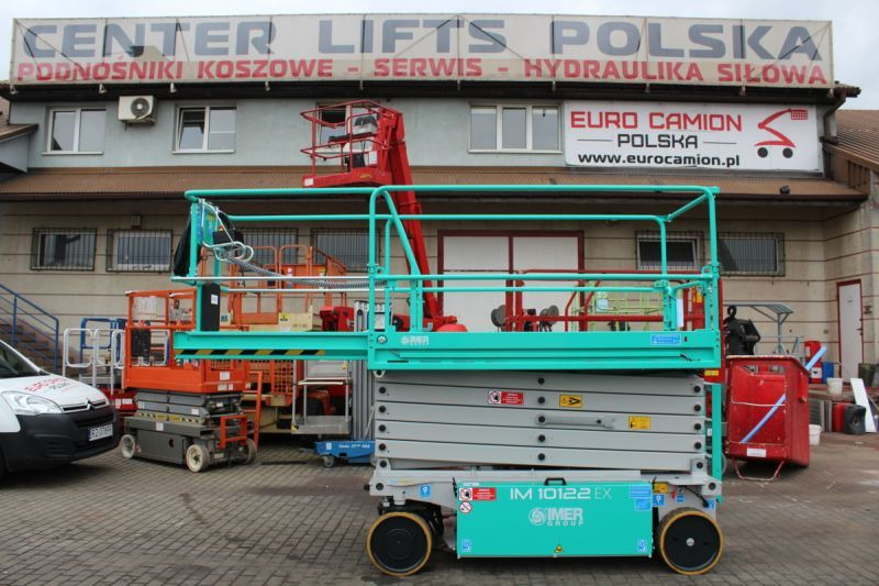 Nowy podnośnik nożycowy elektryczny 12 m Imer IM 10122 EX - Plataforma de tijeras: foto 5 Nowy podnośnik nożycowy elektryczny 12 m Imer IM 10122 EX - Plataforma de tijeras: foto 5