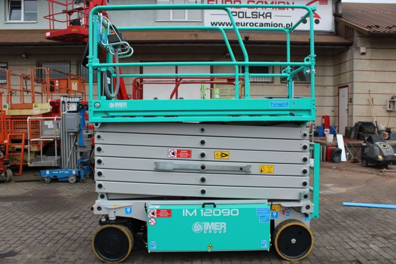 Nowy podnośnik nożycowy elektryczny 14 m Imer IM12090 - Plataforma de tijeras: foto 5 Nowy podnośnik nożycowy elektryczny 14 m Imer IM12090 - Plataforma de tijeras: foto 5