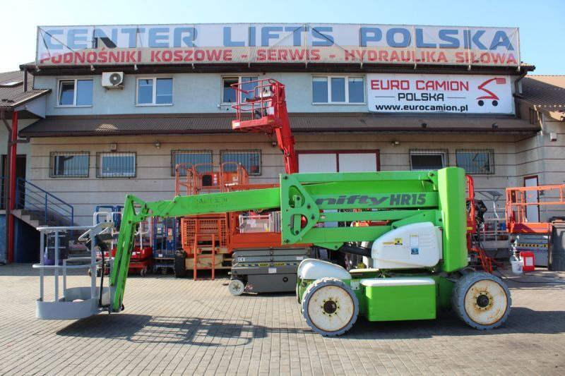 Podnośnik koszowy samojezdny Niftylift HR15 NDE bi-energy - Plataforma articulada: foto 5 Podnośnik koszowy samojezdny Niftylift HR15 NDE bi-energy - Plataforma articulada: foto 5