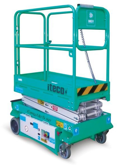 Podnośnik nożycowy osobowy elektryczny 5 m Easy UP 5 SP - Plataforma de tijeras: foto 2 Podnośnik nożycowy osobowy elektryczny 5 m Easy UP 5 SP - Plataforma de tijeras: foto 2