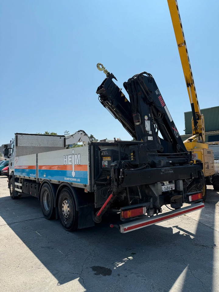 Scania G440 Brücke mit Ladekran - Camión caja abierta, Camión grúa: foto 3 Scania G440 Brücke mit Ladekran - Camión caja abierta, Camión grúa: foto 3