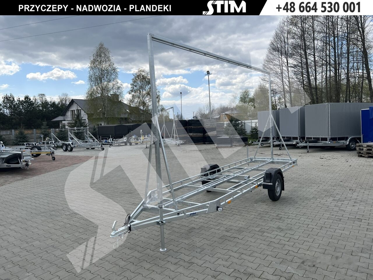 Stim L11-0,75/5020 BANER REKLAMOWY - Remolque de coche: foto 2 Stim L11-0,75/5020 BANER REKLAMOWY - Remolque de coche: foto 2