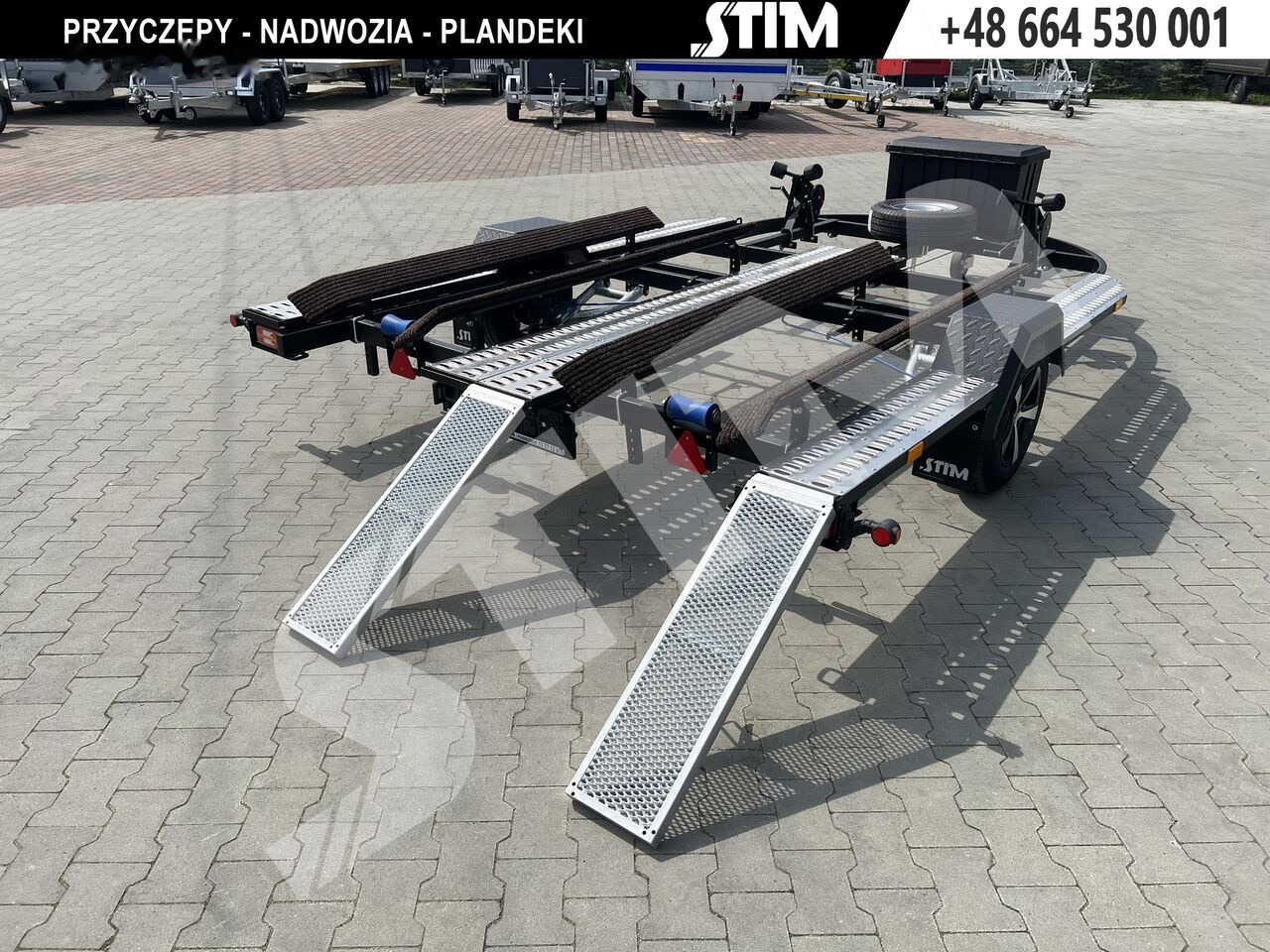 Remolque para barco nuevo Stim L21-SWQ/1300 vr. B 2x skuter lub 2 x quad lub skuter i quad: foto 21 Remolque para barco nuevo Stim L21-SWQ/1300 vr. B 2x skuter lub 2 x quad lub skuter i quad: foto 21